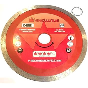 Disque diamant Coupelec 200mm alésage 25 4 22 2mm Rouge Amazon