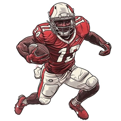 football drawing players 6