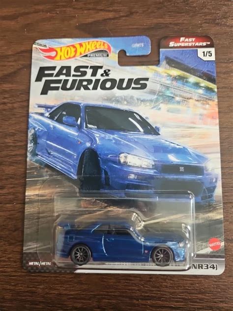 Hot Wheels Premium Fast Furious Nissan Skyline Gt R R Fast Superstars L Che Eur