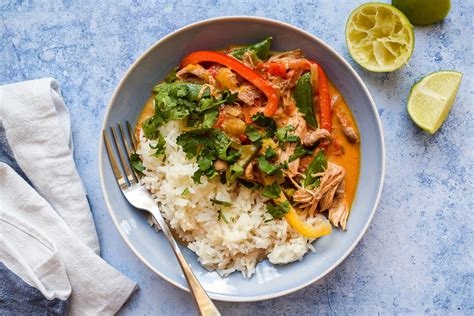 Student Suppers Slow Cooker Thai Red Chicken Curry Rachel Phipps