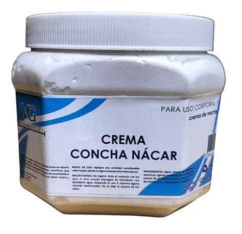 Crema Concha Nacar 1 Kilo Corporal Crema De Noche Meses sin interés