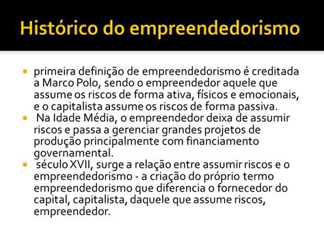 A Quem É Creditada A Primeira Definição De Empreendedorismo