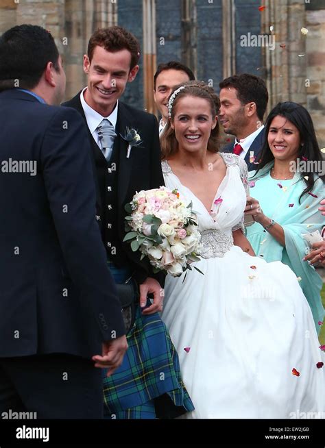 The Wedding Of Andy Murray And Kim Sears At Dunblane Cathedral