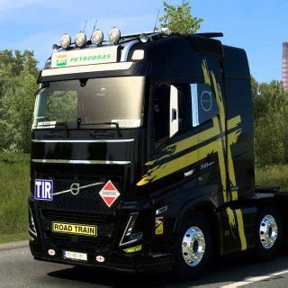 Bo Te Lumineuse Petrobras Volvo Fh Sanax Ets Ets Mod