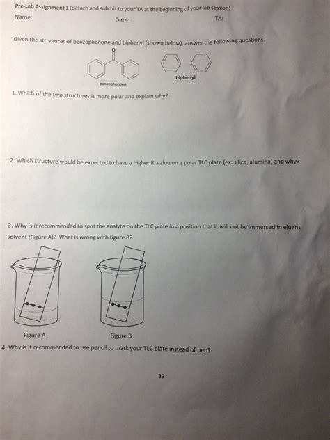 Solved Pre Lab Assignment 1 Detach And Submit To Your Ta At