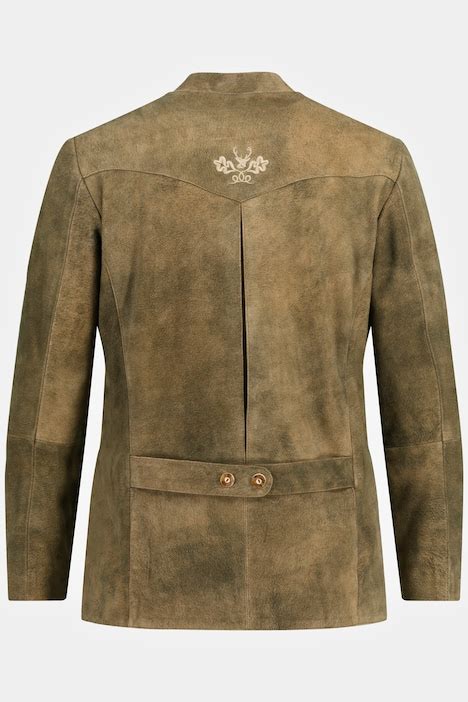 Veste Bavaroise Cuir Velours De Ch Vre Tenue Traditionnelle Jusqu