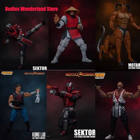 Storm Toys 1 12 Scale Collectible Mortal Kombat Sektor Raiden Sdcc