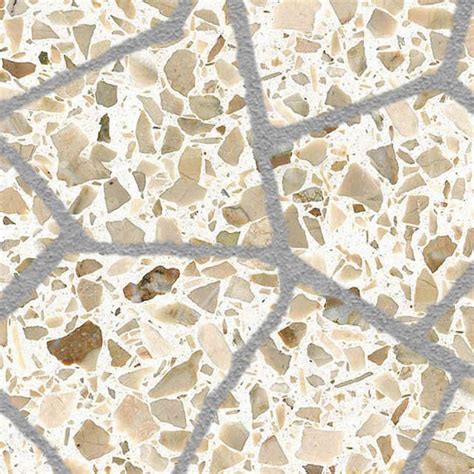 Cement Terrazzo Floor PBR Texture Seamless 21873