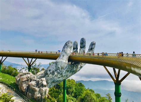 Golden Bridge Ba Na Hills Full Day Tour From Hoi An Da Nang Getyourguide