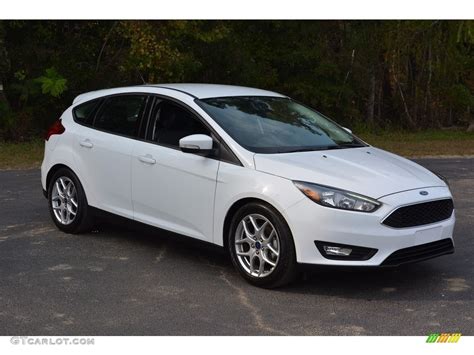 2015 Oxford White Ford Focus Se Hatchback 116944642 Photo 12