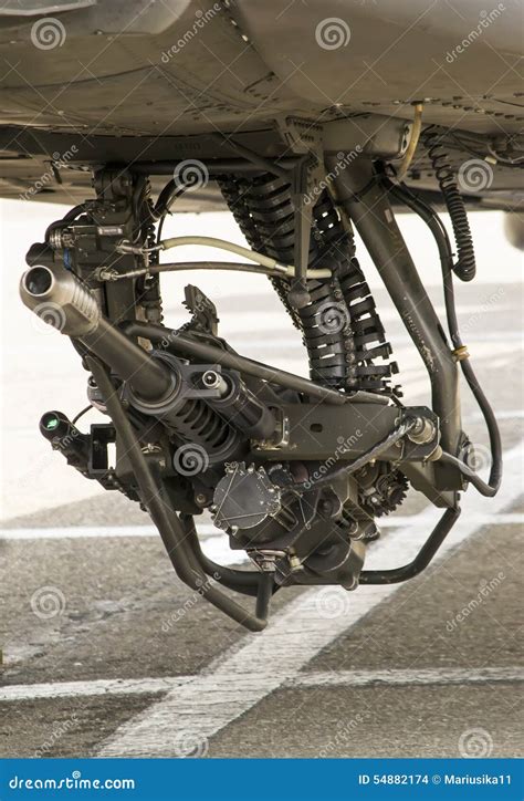 Helicopter machine gun stock photo. Image of machine - 54882174