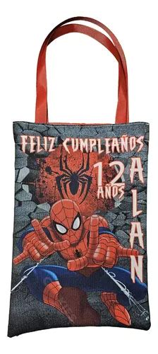 Dulceros Bolsas Spider Man Fiesta Personalizados Meses Sin Inter S