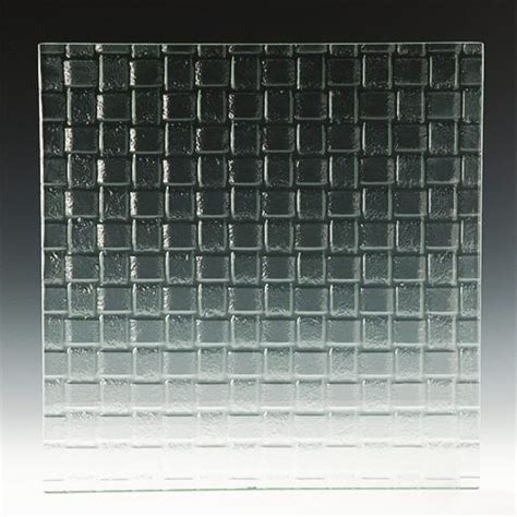 Weave Textured Glass For Partitions Facades And Glass Balustrade