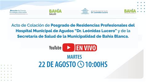 Acto de Colación de Posgrado de Residencias Profesionales 2023 YouTube