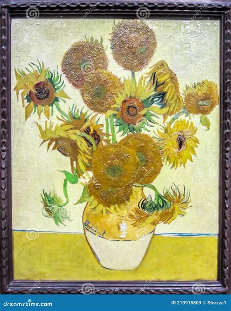 Sunflowers Fourth Version by Vincent Van Gogh. National Gallery, London ...