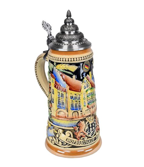 Hb Hofbr Uhaus M Nchen German Beer Stein Munich Hofbr Uhaus M Nchen Hb