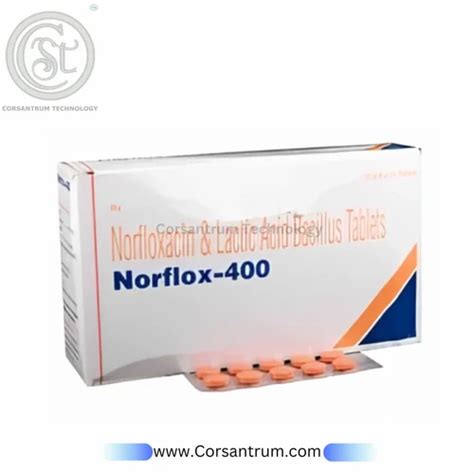 Norflox 400mg Tablets At Rs 56stripe Anti Infective Medicines In