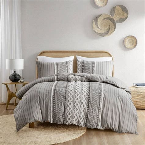 Ink Ivy 3pc King California King Imani Cotton Printed Comforter Set