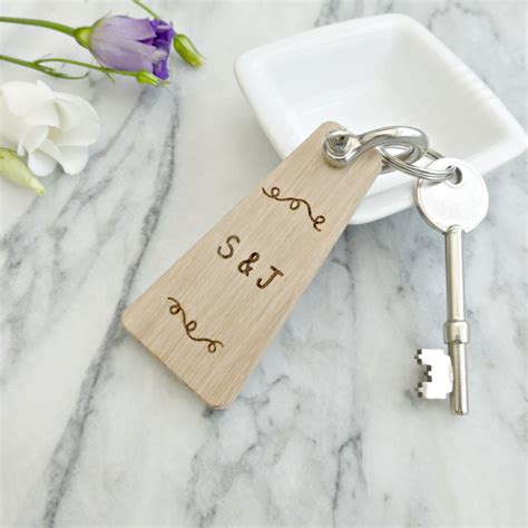 Personalised Couples Initial Keyring By EdgeInspired | Personalized ...