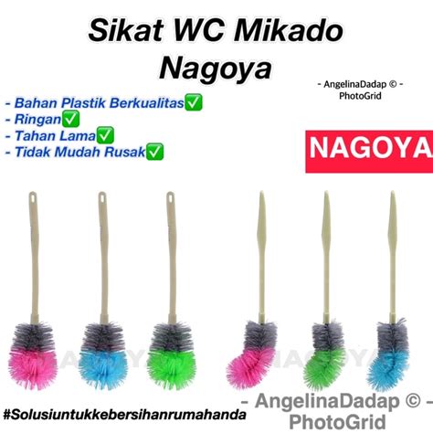 Jual Sikat Kloset Nagoya Mikado Sikat Wc Kamar Mandi Sikat Toilet