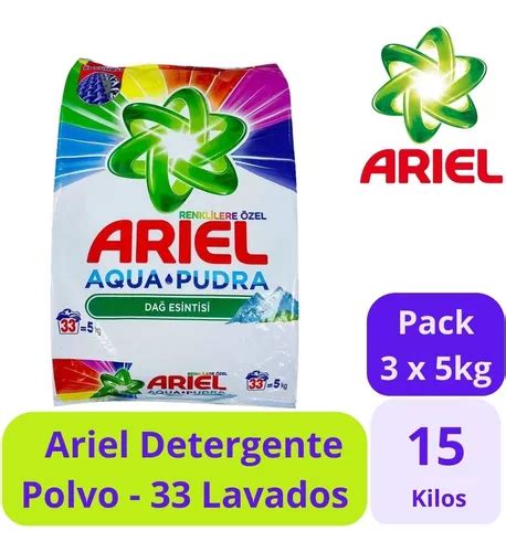 Ariel Detergente En Polvo Para Ropa Aqua X Kg Cuotas Sin Inter S