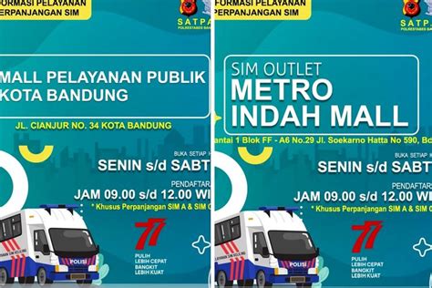 9 Persyaratan Perpanjangan SIM Berikut Jadwal Dan Lokasi SIM Keliling