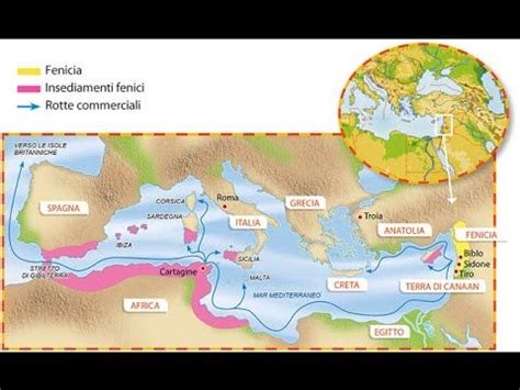 Cartina Geostorica Fenici Carta Fisica Veneto