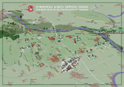 Indija Tourist Map - Indija Serbia • mappery