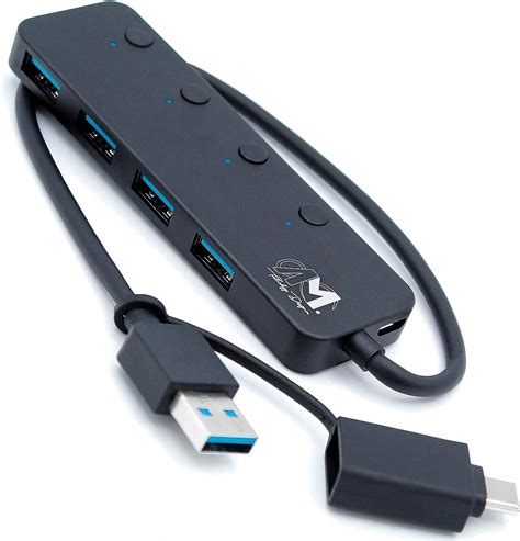 AM Technology Designer Hub USB 3 0 Alimentato Hub USB C 3 0