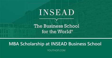 INSEAD Business School Scholarships 2018 for Students of Developing ...