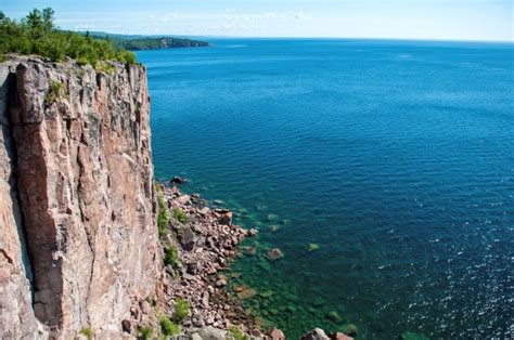 The Gorgeous Palisade Head Cliffs On Lake Superior