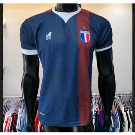 Camisa Fortaleza Cinq Uniforme Azul Shopee Brasil