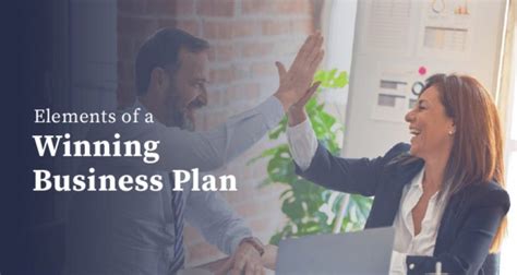 The Essential Elements Of A Winning Business Plan The World