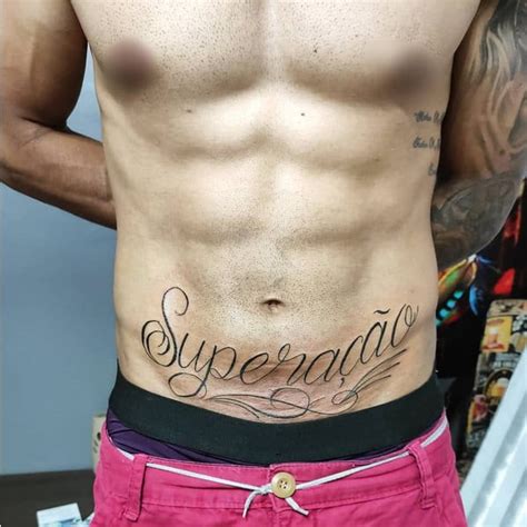 Tatuagem Na Barriga Frases Masculina