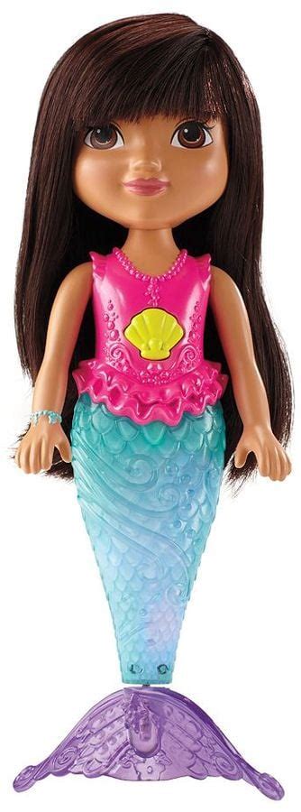 Dora & Friends Sparkle & Swim Mermaid Dora | Mermaid Toys For Kids | POPSUGAR Family Photo 26