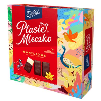 E WEDEL PTASIE MLECZKO WANILIOWE 340G Polish Delicatessen