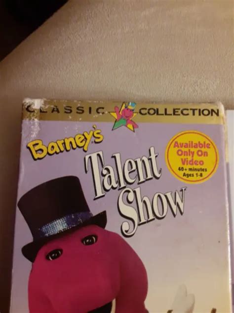 Barney Barney S Talent Show Vhs Vhs Tape Picclick Ca The Best Porn