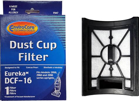 Amazon EnviroCare Replacement Dust Cup Filter For Eureka Style DCF