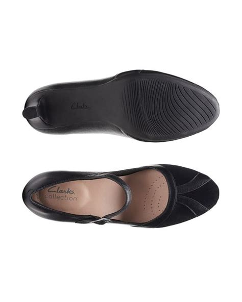 Clarks Ambyr Light Mary Jane Pump In Black Lyst