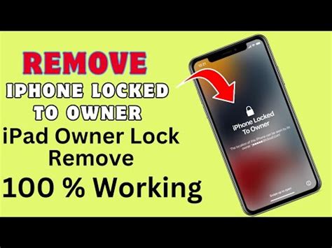 IPhone Locked To Owner How To Unlock How To Unlock IPhone IPad Locked