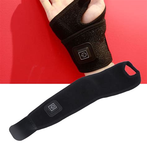 Wrist Heated Brace Pain Relief Improve Blood Circulation USB Electric