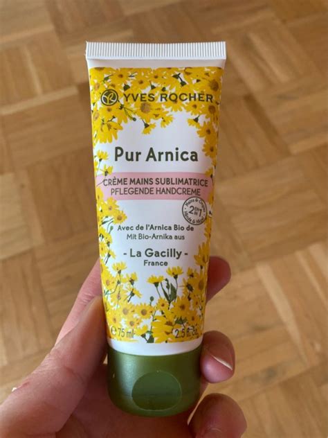 Yves Rocher Pur Arnica Crème Mains Sublimatrice 75 mL INCI Beauty