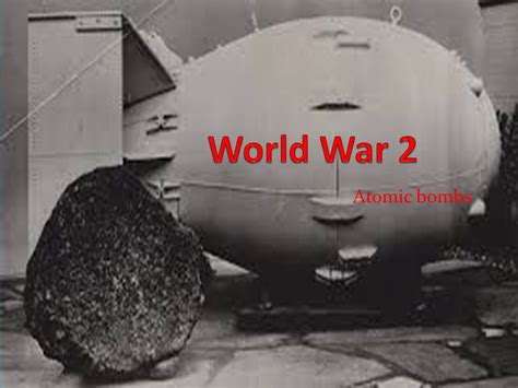 Atom Bomb Pictures World War 2