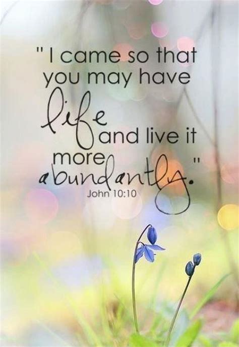 I Came So That You May Have Life And Live It More Abundantly Picture