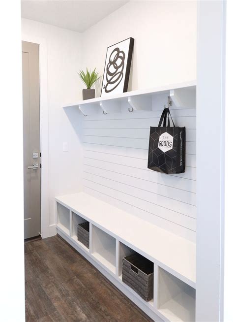 Ikea Kallax Mudroom With Options That Can Go On The Floor Or The