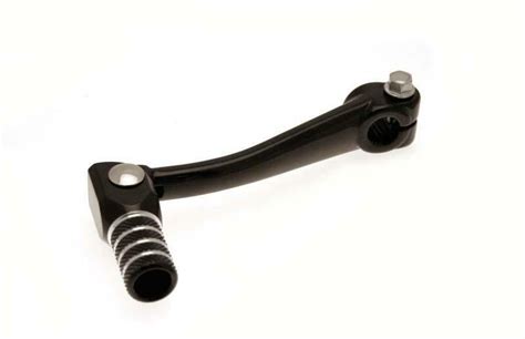 V PARTS Foldable Shift Lever Anodized Aluminium Black Minarelli AM6