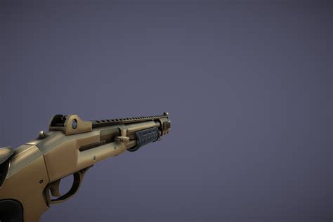 Shotgun Gold Apocalypse Weapons