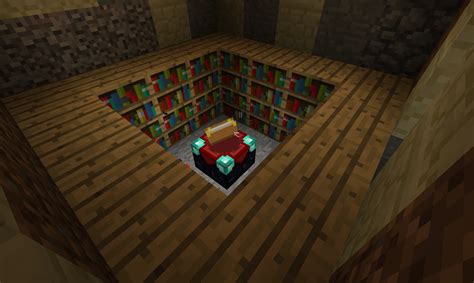 Minecraft Enchanting Table Max Bookshelves - Minecraft