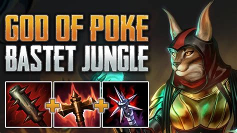 The God Of Poke Bastet Jungle Gameplay SMITE Conquest YouTube