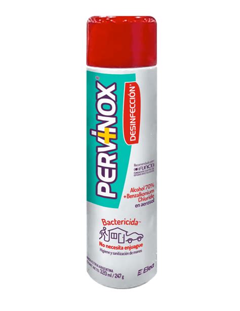 Pervinox Desinfección Aerosol 320 Ml Elea Antisépticos y cicatrizantes